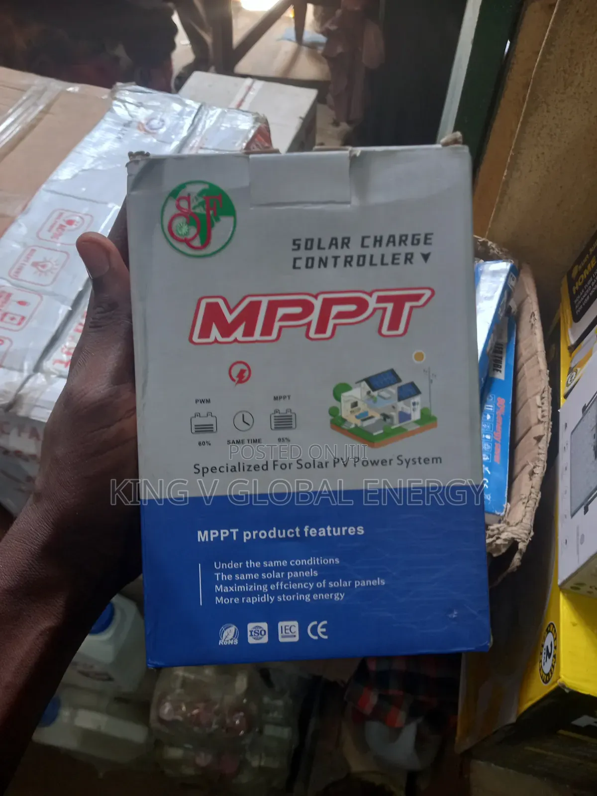 Sf Solar 30amp/12v/24v MPPT Charge Controller