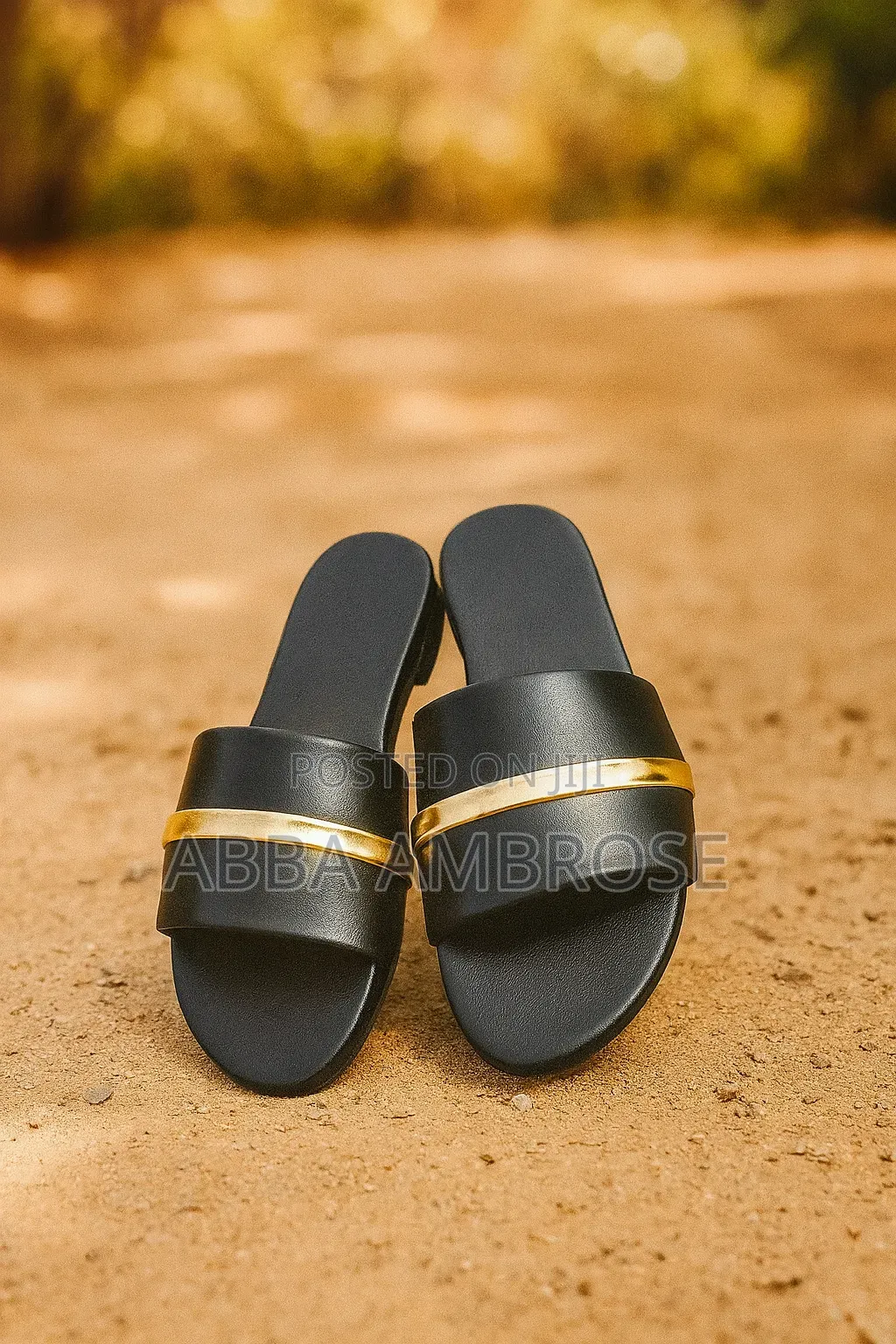 Midnight Gold Slides