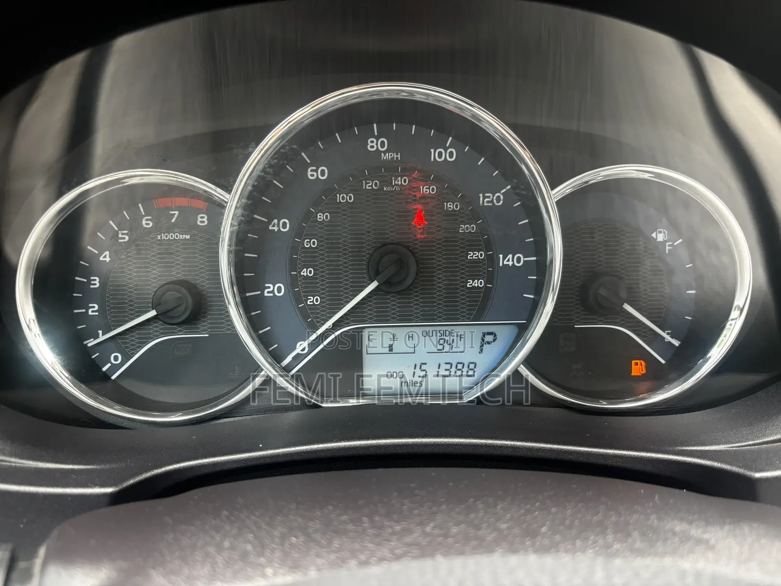 Toyota Corolla 2016 Black