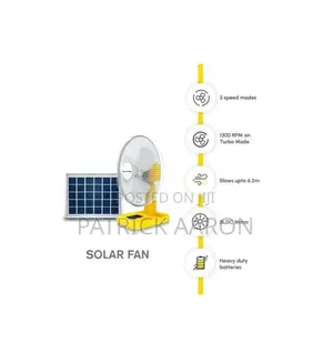 Sunking Solar Fan 16" With 20w Solar Panel