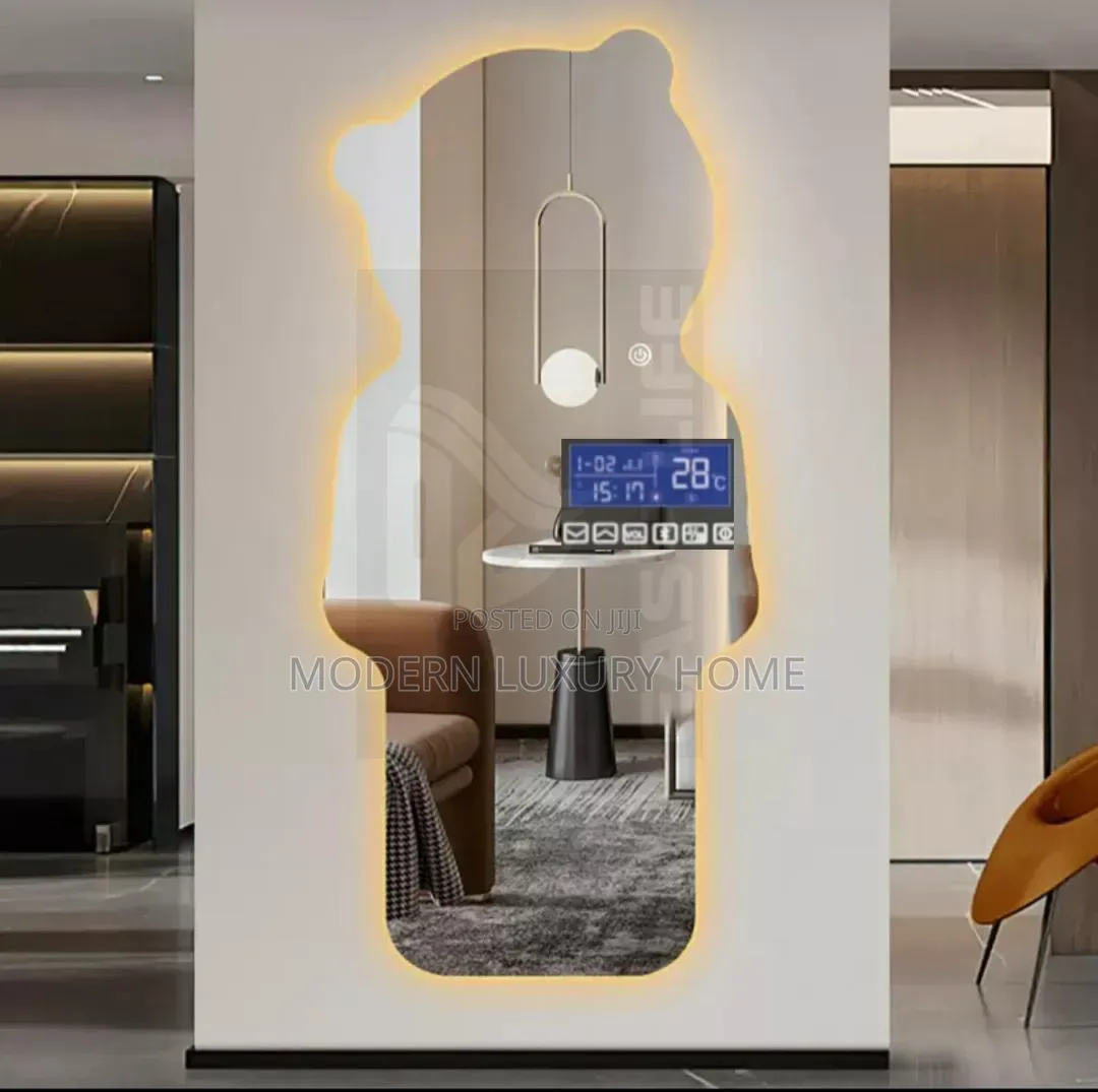 Led Mirror With Bluetooth Speaker