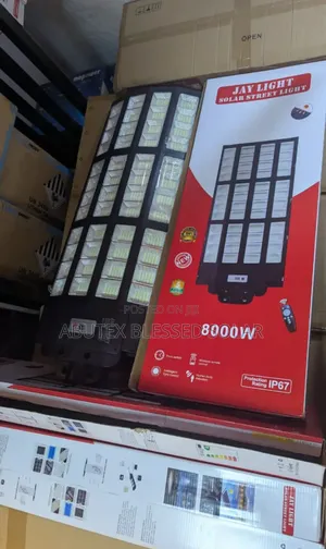 8000watt Jay Light Solar Light
