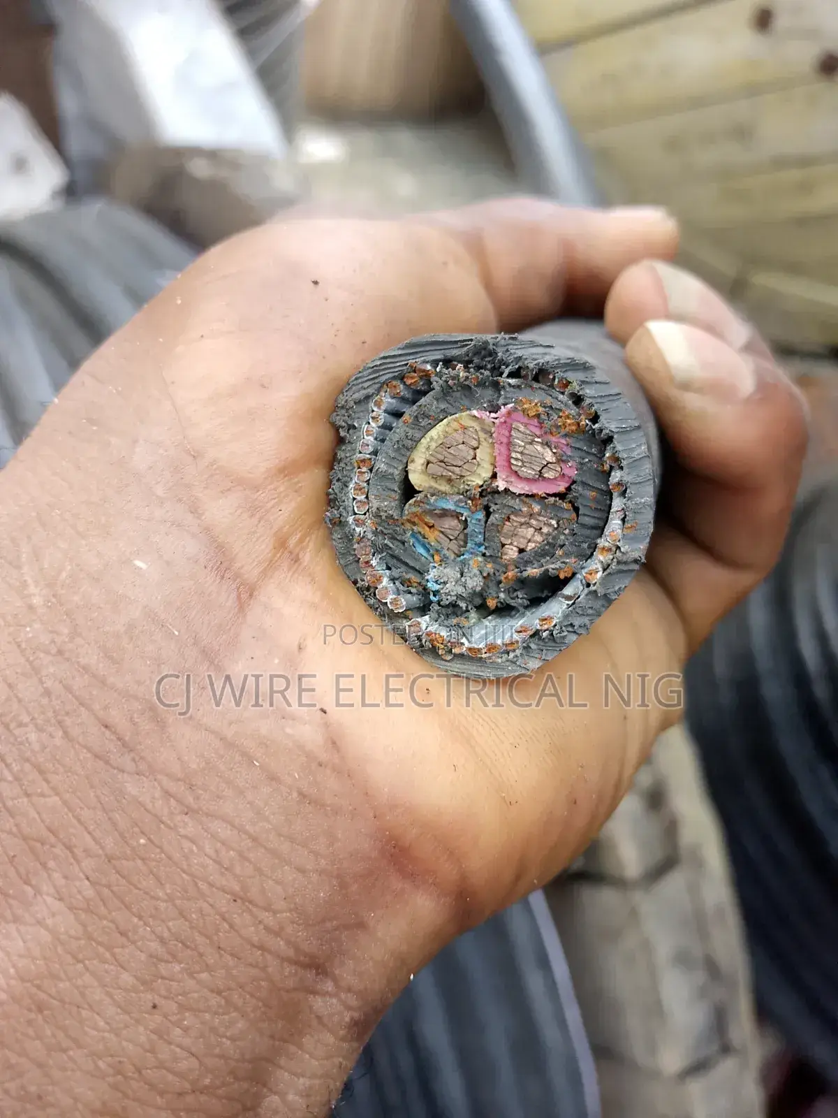 16mm 4core Armored Cable