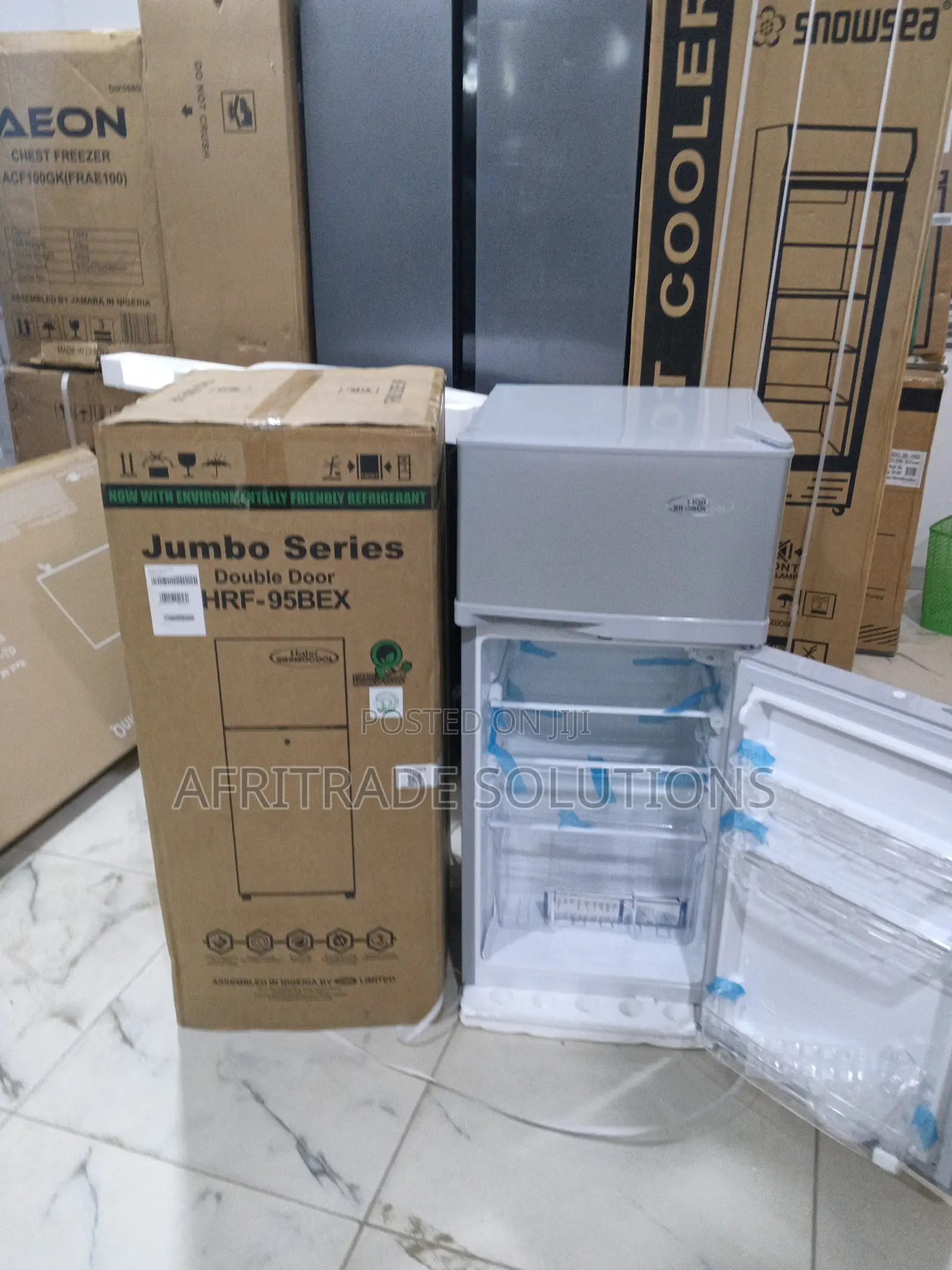 Haier 96l Refrigerator HRF-95bex Compact Design