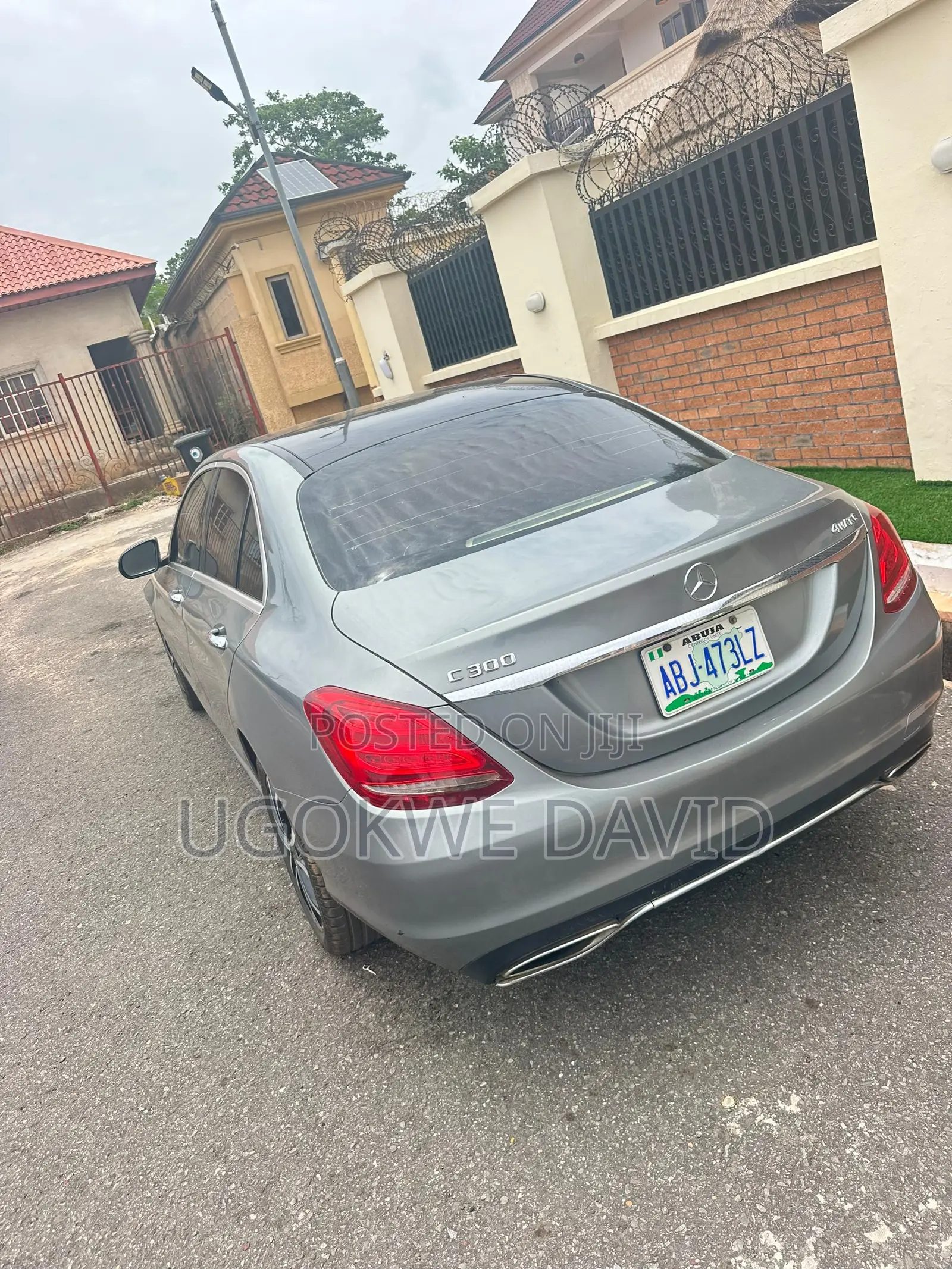 Mercedes-Benz C300 2015 Silver