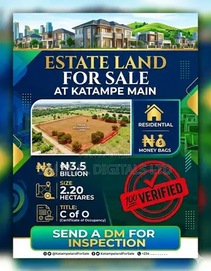 2.2 Hectares Estate Land for Sale
