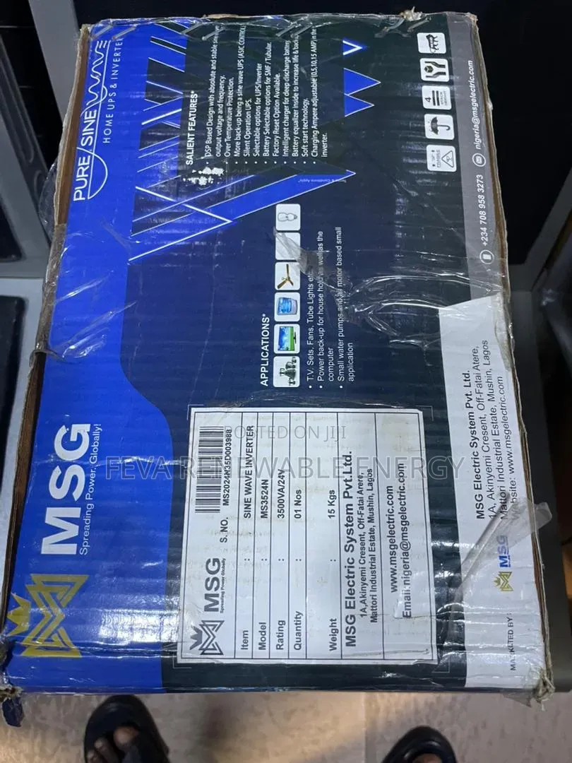 MSG 3.5kva Inverter 24v