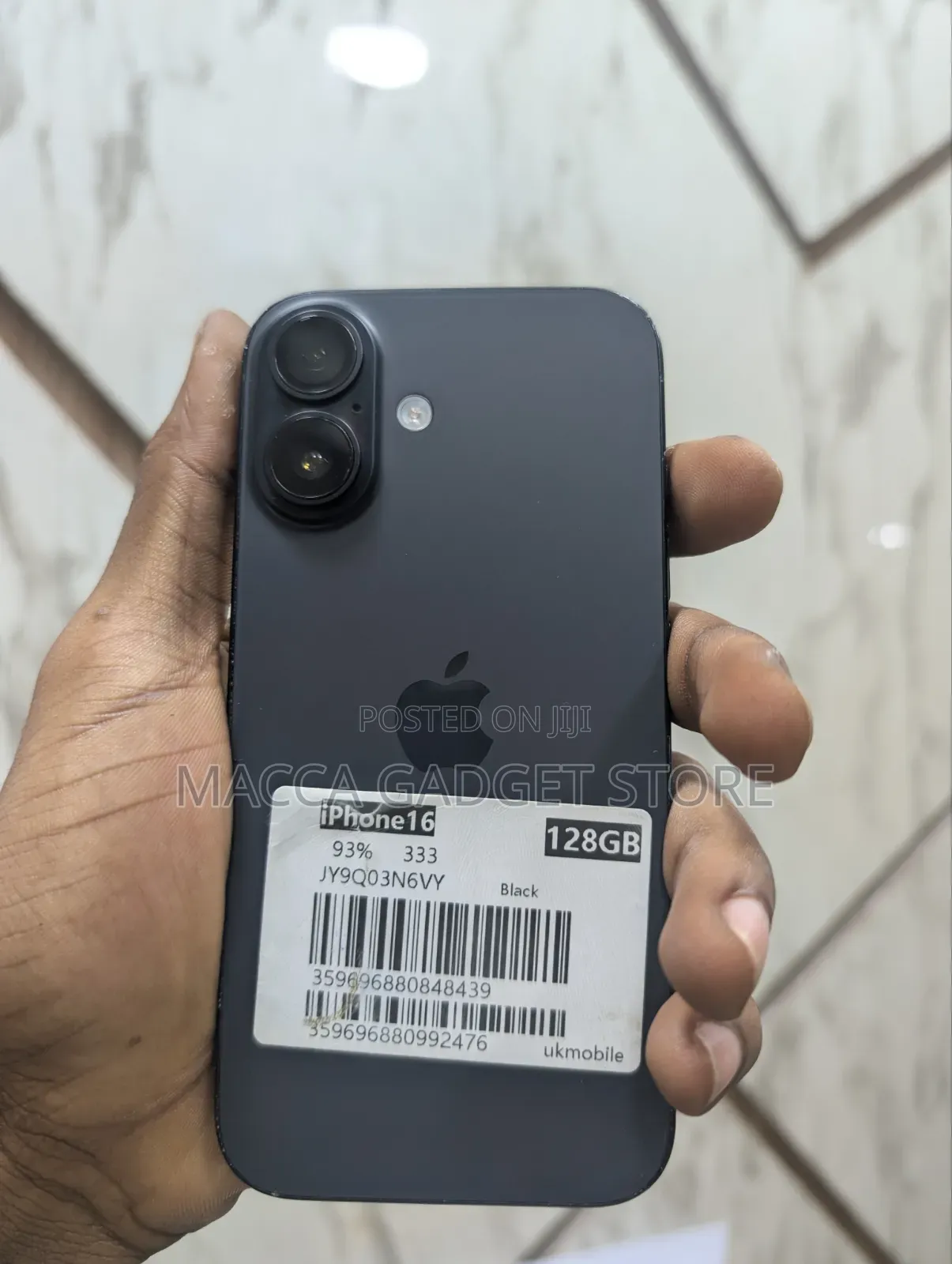Apple iPhone 16 128 GB Black