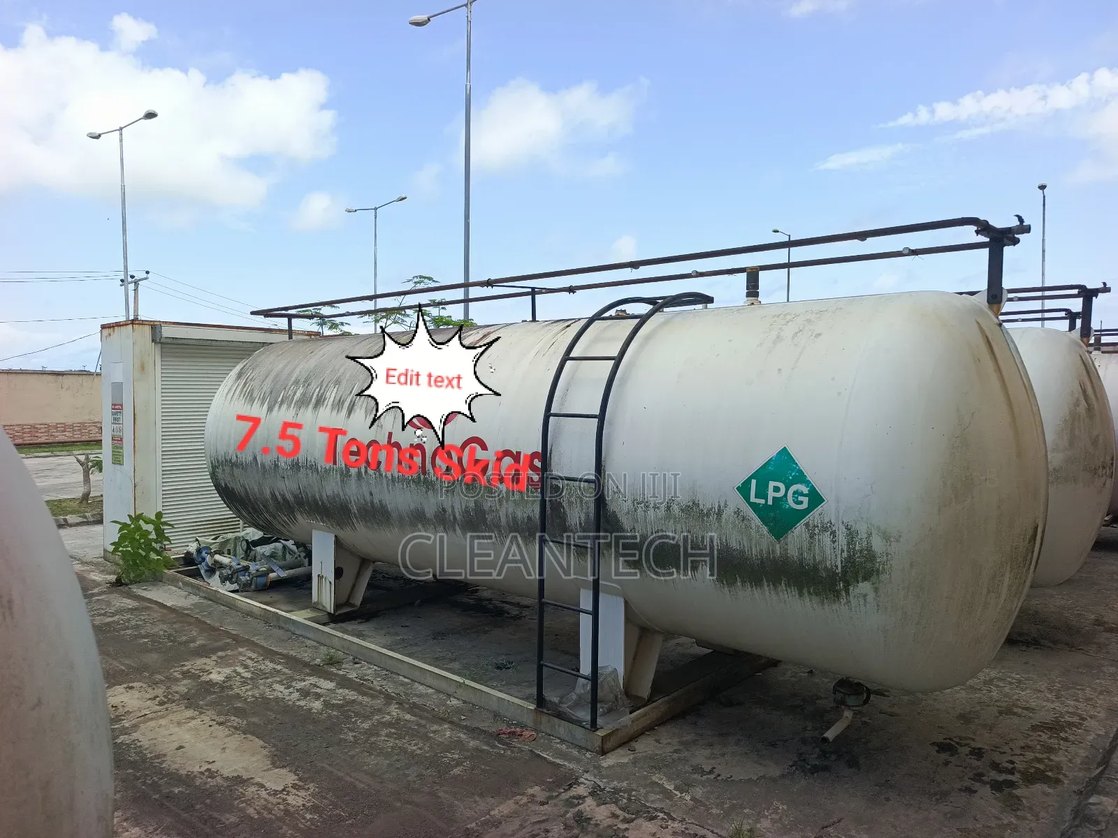 7.5 Tons Lpg Skid