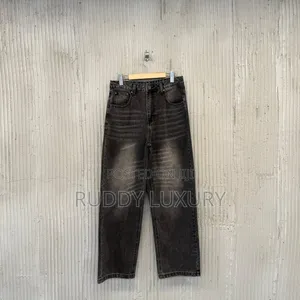 Stitch Stripe — Dark Pinstripe Jeans