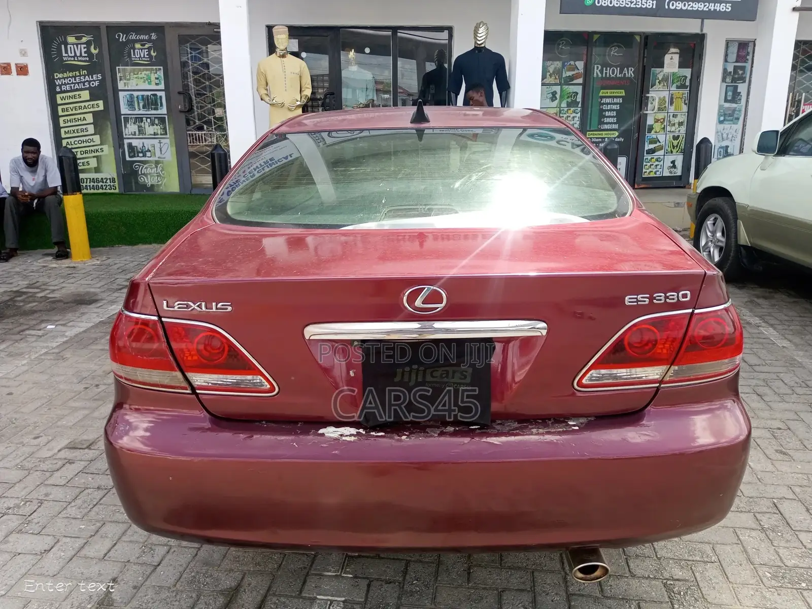 Lexus ES 2005 Burgandy