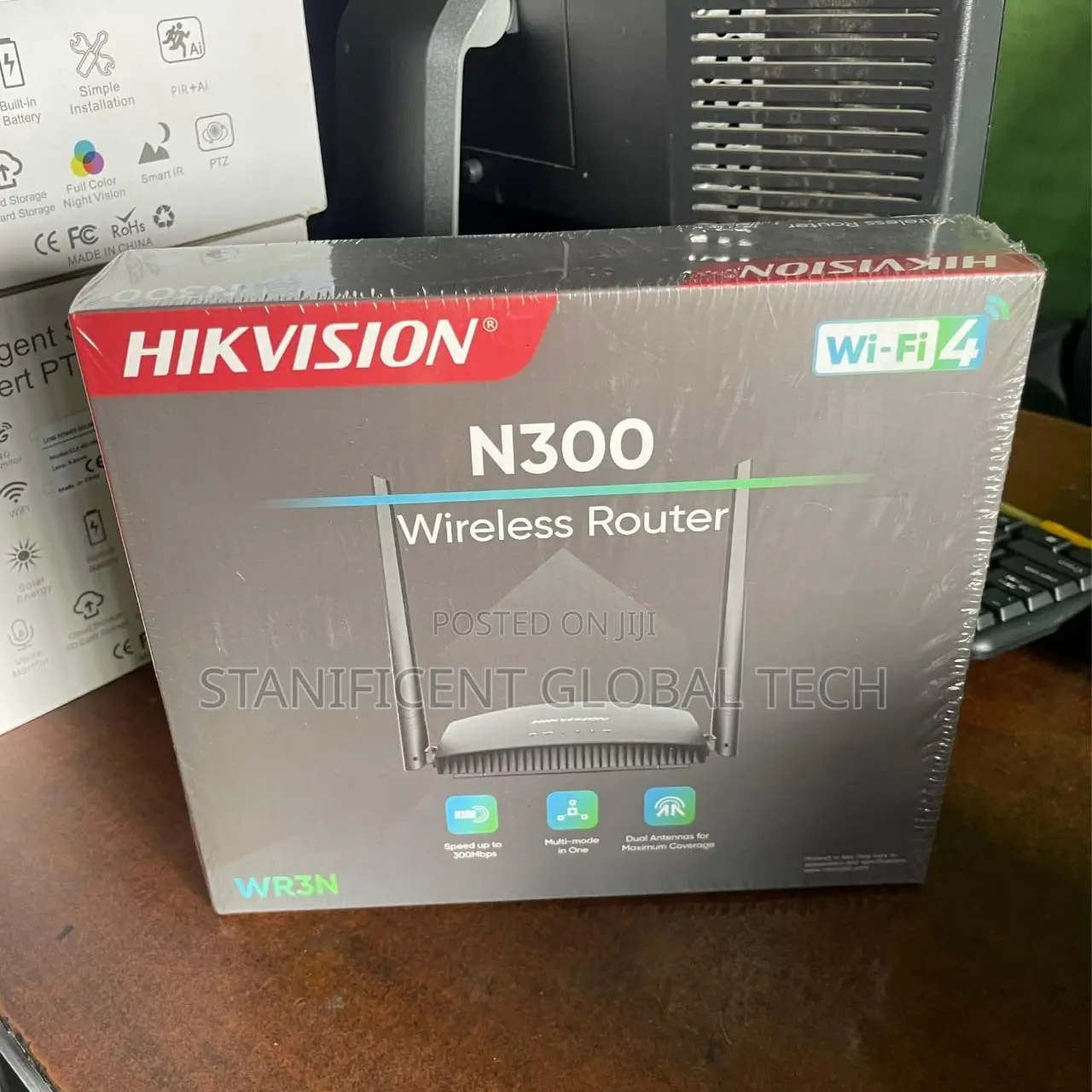 Hikvision 300mbps Wireless Mini Simless Router (Ds-3wr3n)