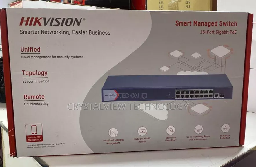 Hikvision 16port Gigabit Poe Switch