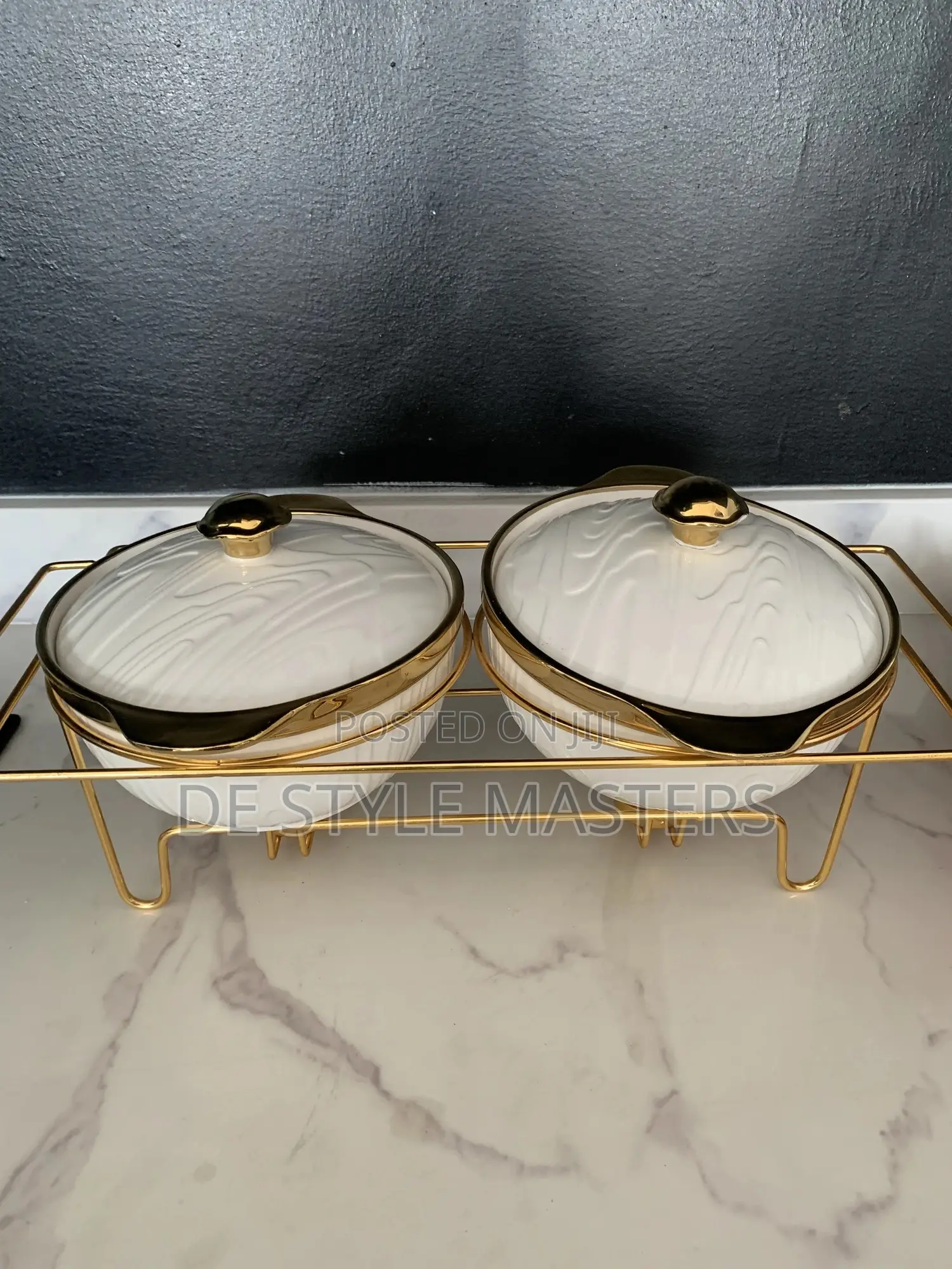 Double Dish / Serving Bowl Set
