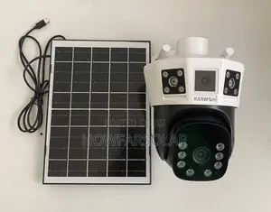 Aov Howfar Dual Lens Camera H2502, Solar Powered With a Free Sim Card