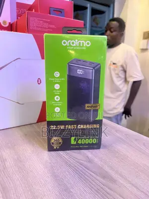 Original Oraimo 40,000mah, 22.5w