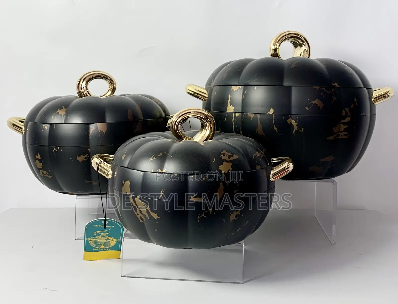 Luxury Pumpkin 3 in 1 Dish Set