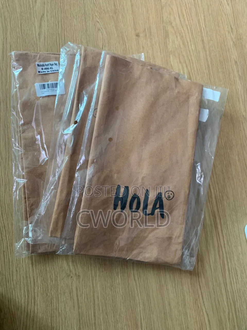 Washable Kraft Paper Bag