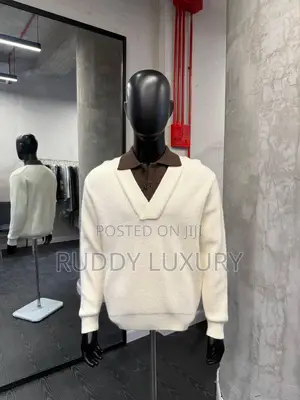 Premium Neoism Colour Layered Knit Sweatshirt