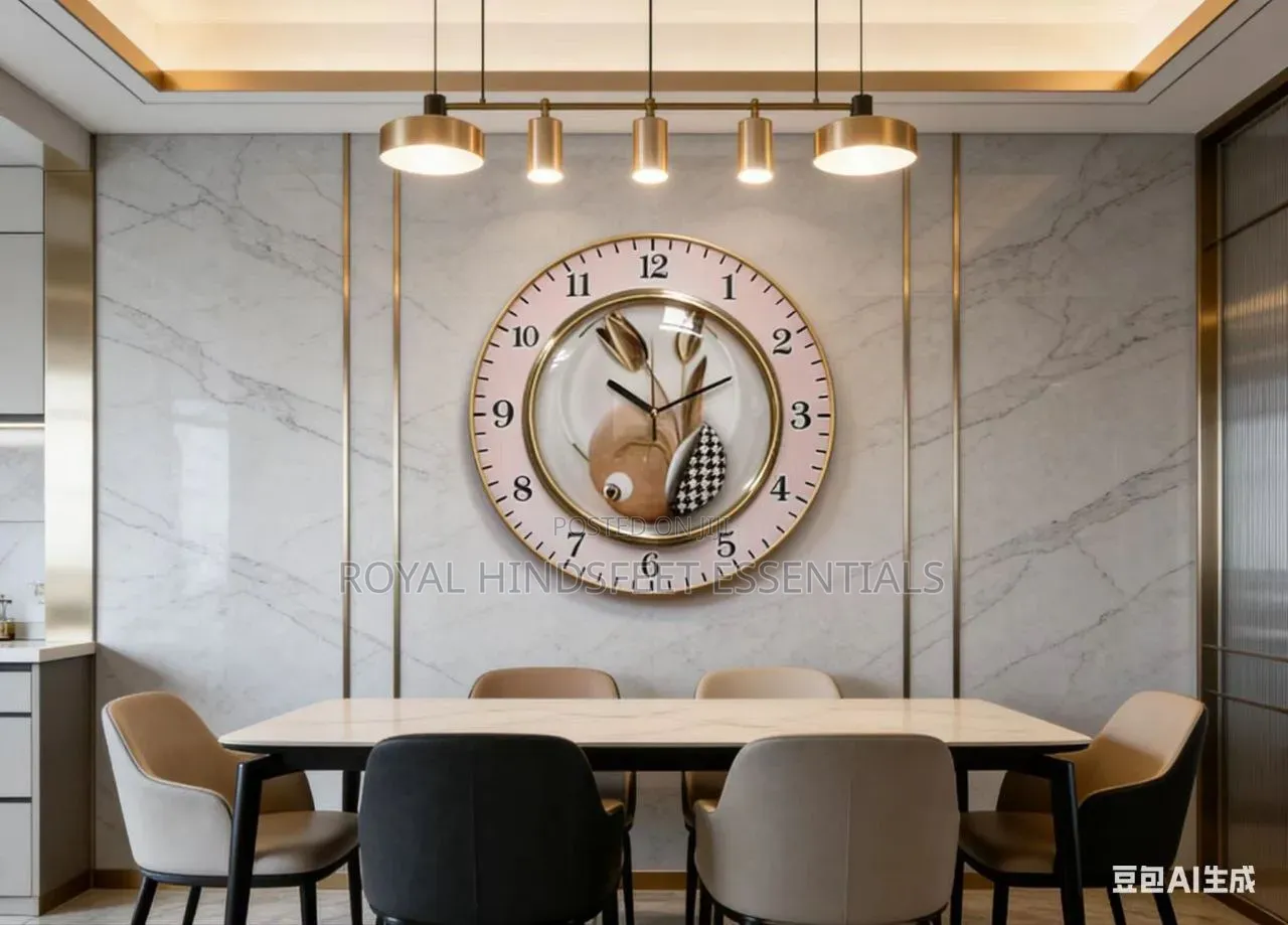 35cm Acrylic Frame Clock