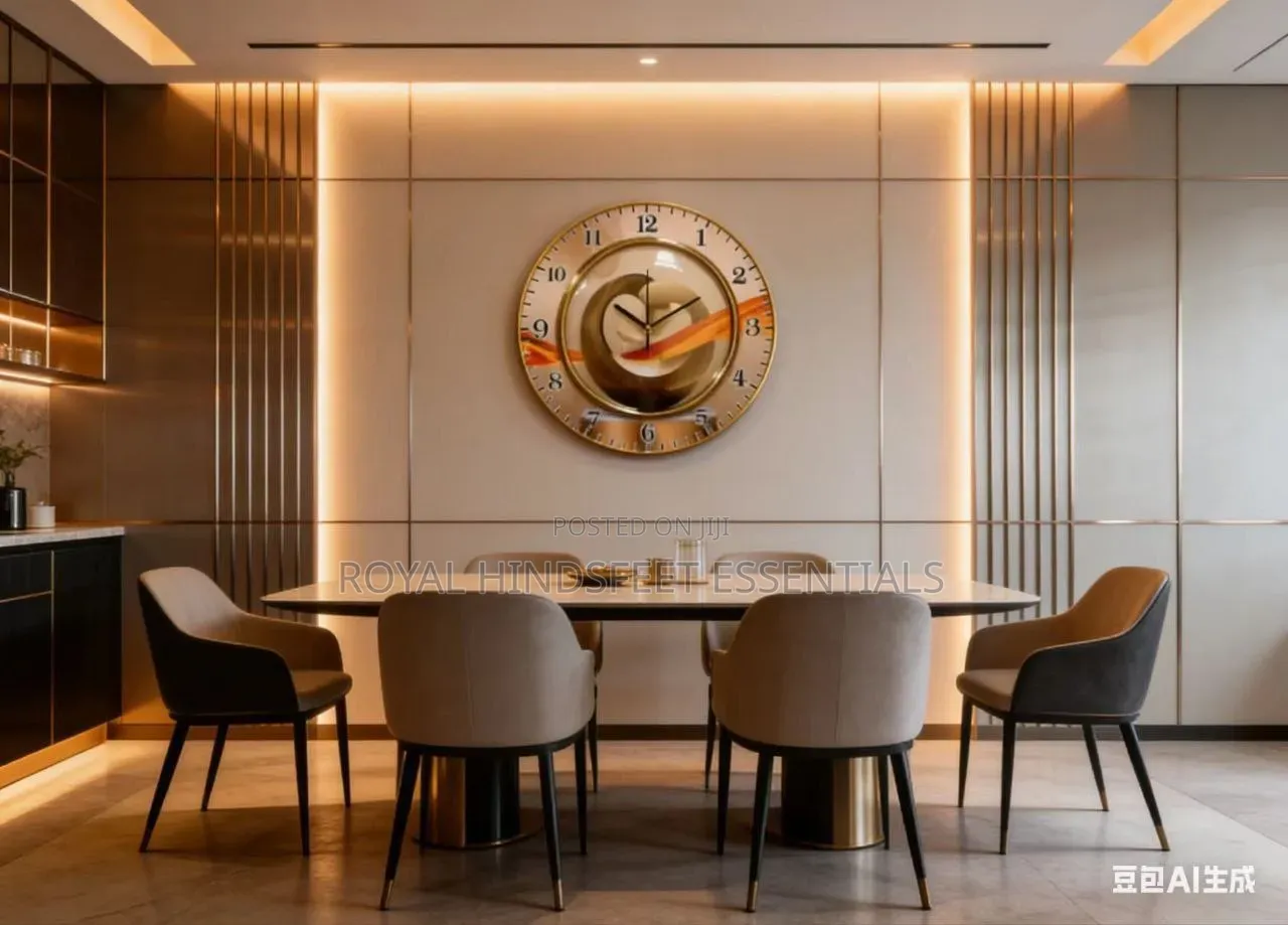 35cm Acrylic Frame Clock