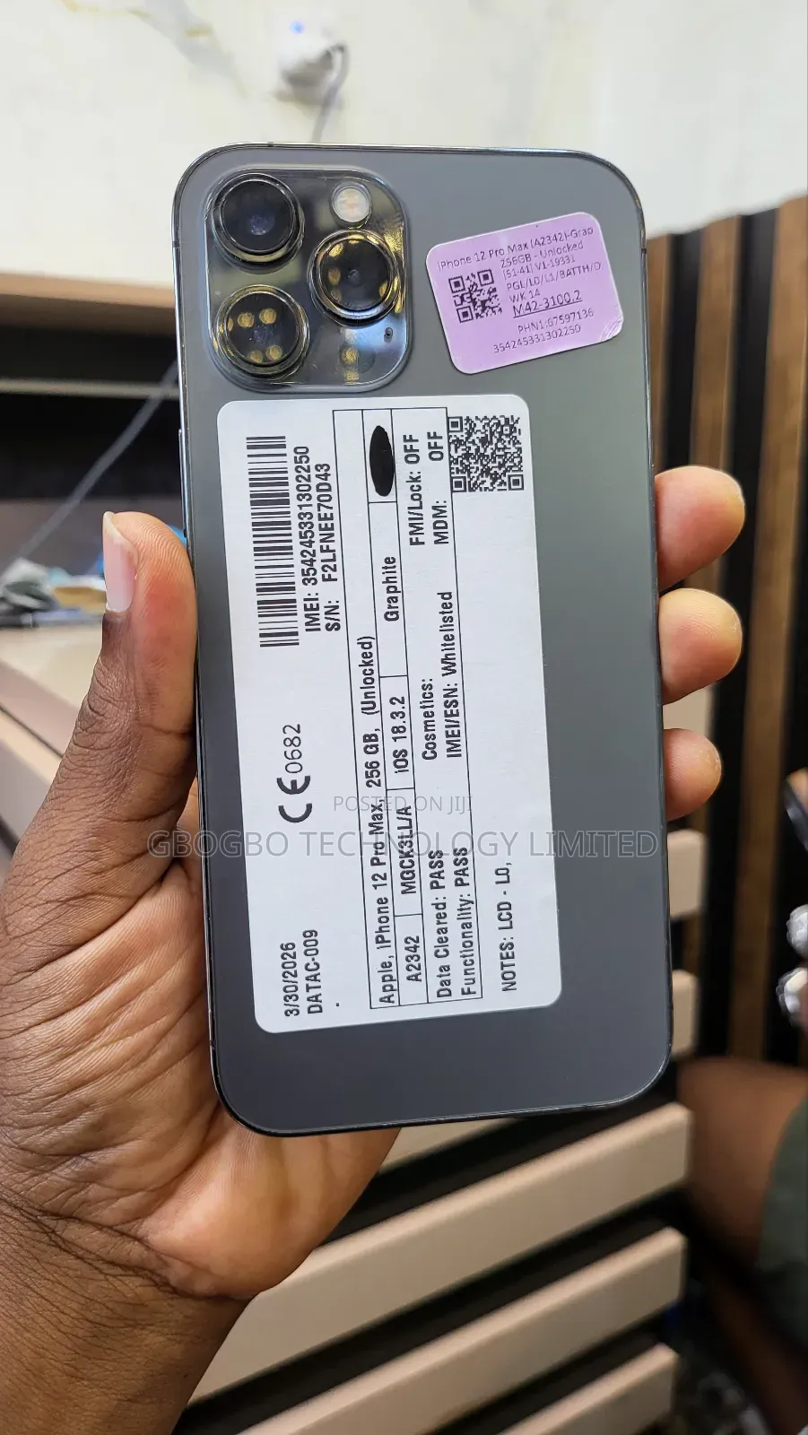 Apple iPhone 12 Pro Max 256 GB Gray