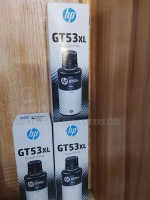 Original Hp Ink Gt53xl