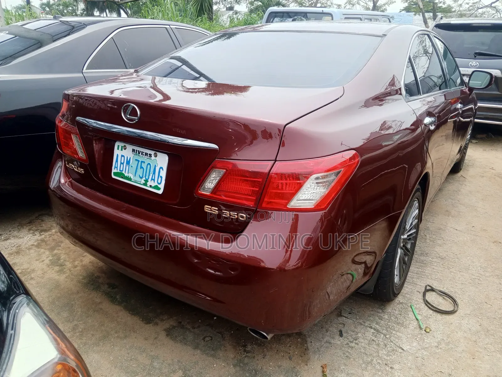 Lexus ES 350 2008 Red