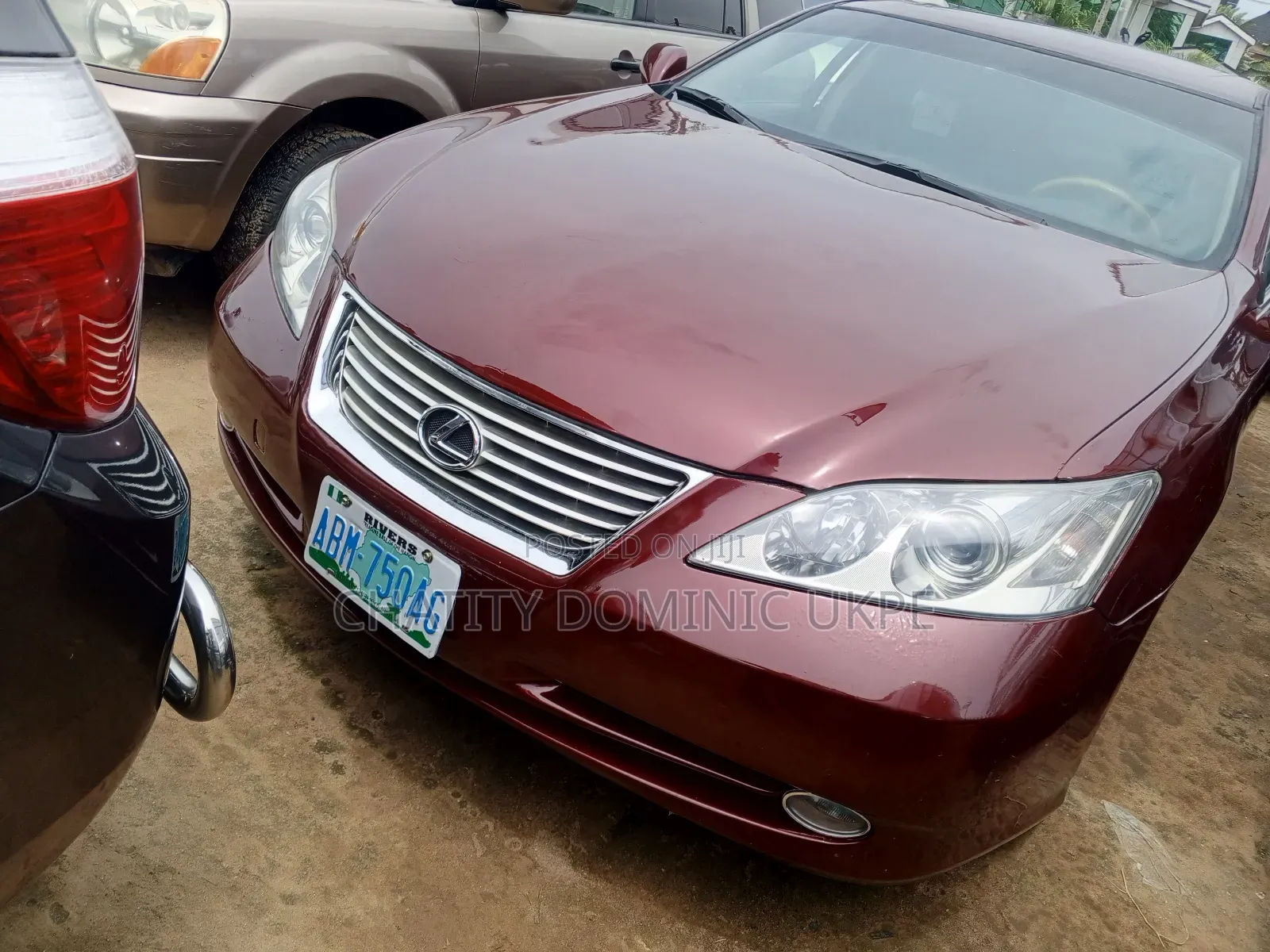 Lexus ES 350 2008 Red