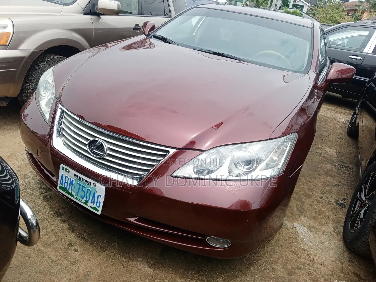 Lexus ES 350 2008 Red