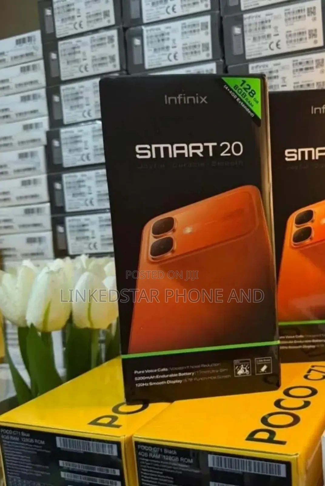 New Infinix Smart 20 64 GB Black