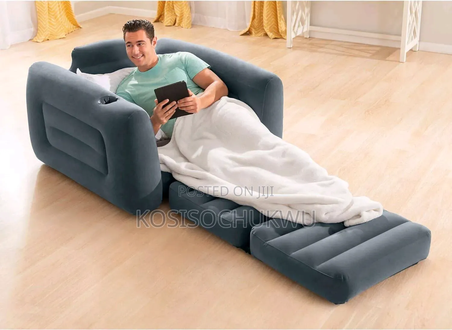 Intex Pull Out Sofa Single Bed 66551