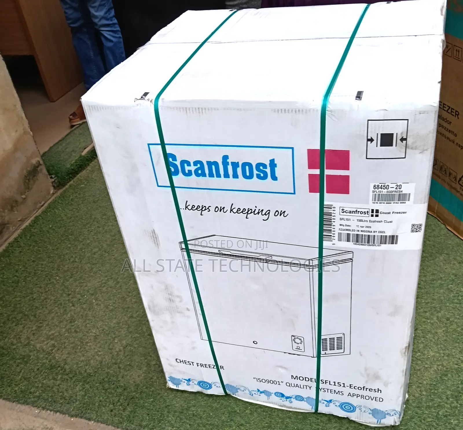 Scanfrost Chest Freezer Sfl151 Ecofresh – Fast Freezing