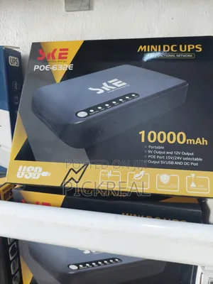 Ske Mini Dc Ups Power Bank for Fibers and Routers