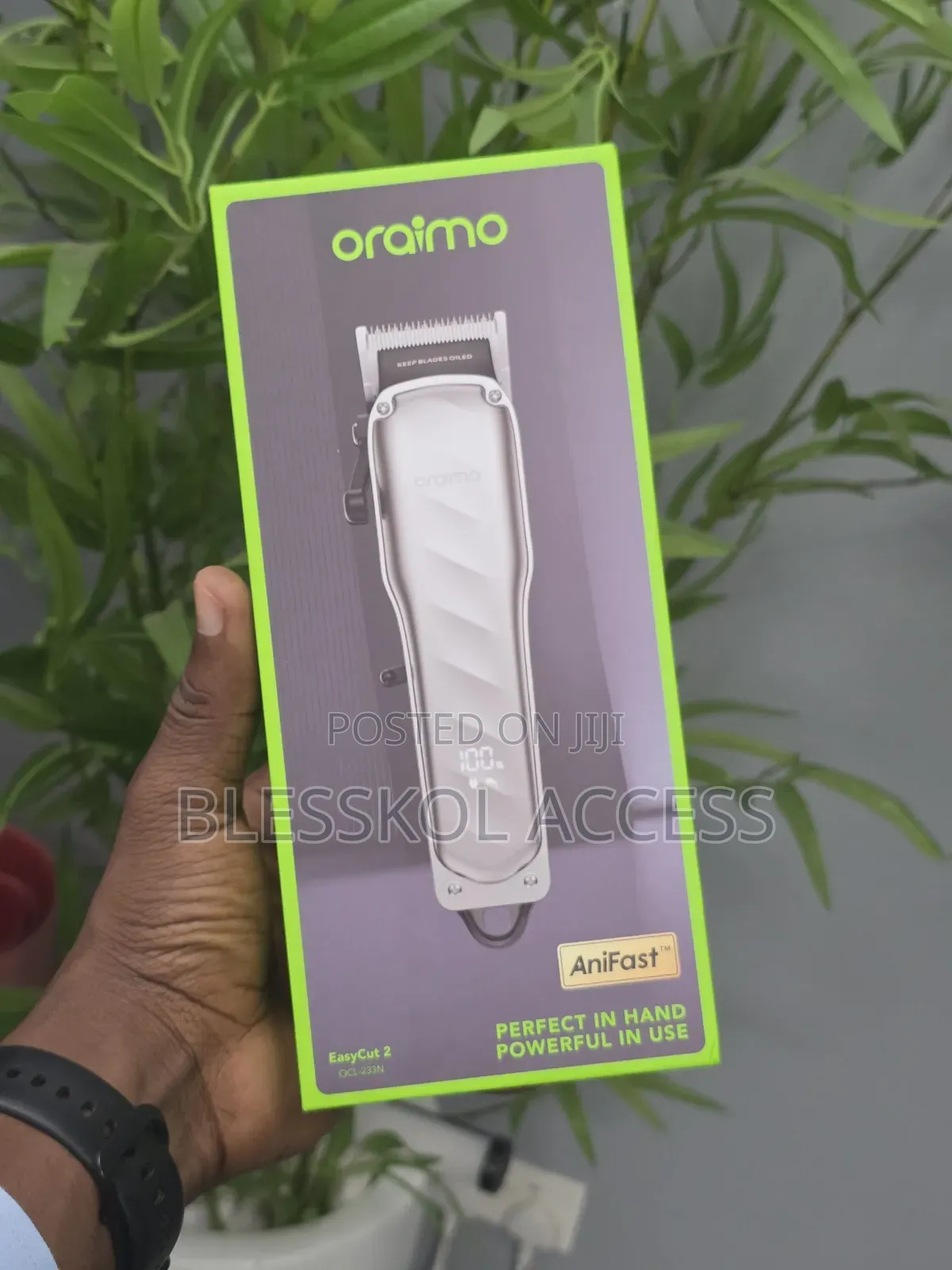 Oraimo Easycut 2 10w Super Powerful Quick Charge Hair Clipper