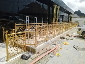 Luxury Stainless Gold Railings