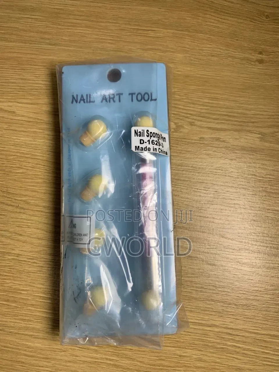Dual-Ended Nail Art Sponge Tools – 2 Sets