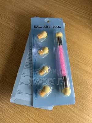 Dual-Ended Nail Art Sponge Tools – 2 Sets