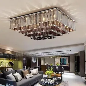 Flush Crystal Lighting Chandelier 800mm Size Available Now