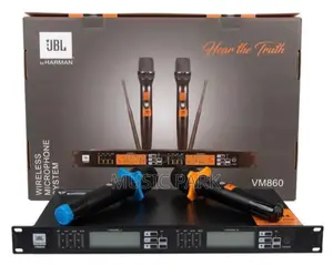 JBL Vm860 Dual Wireless Microphone System
