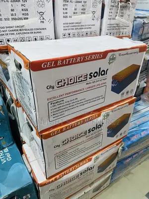12v 220ah Choice Gel Battery (Dry Cell )