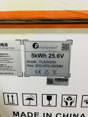 5kwh 24v Felicity Solar Lithium Battery