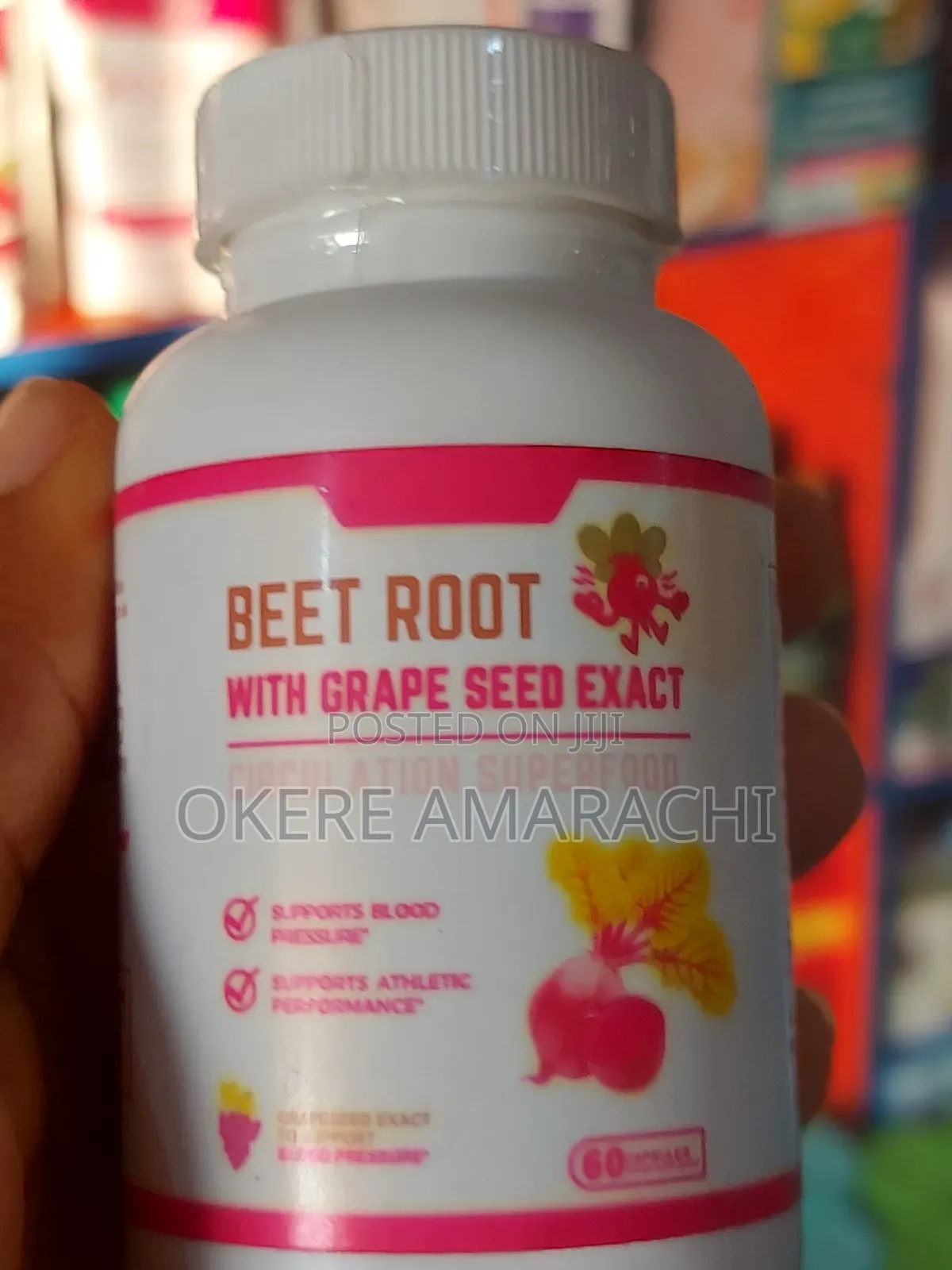 Beetroot Capsule With Grape Seed Extract