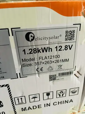 1.28kwh 12v Felicity Solar Lithium Battery