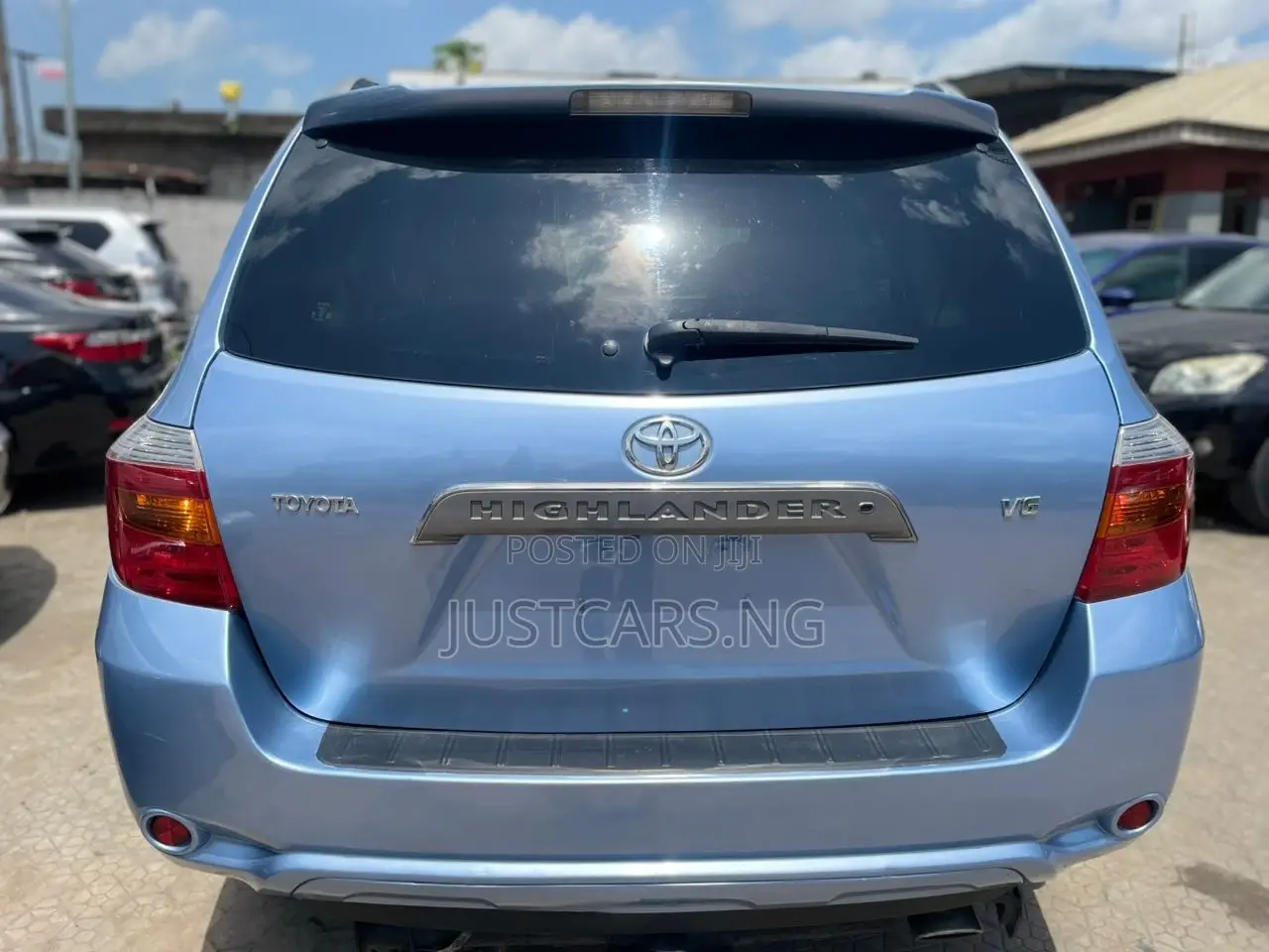 Toyota Highlander 2008 Blue