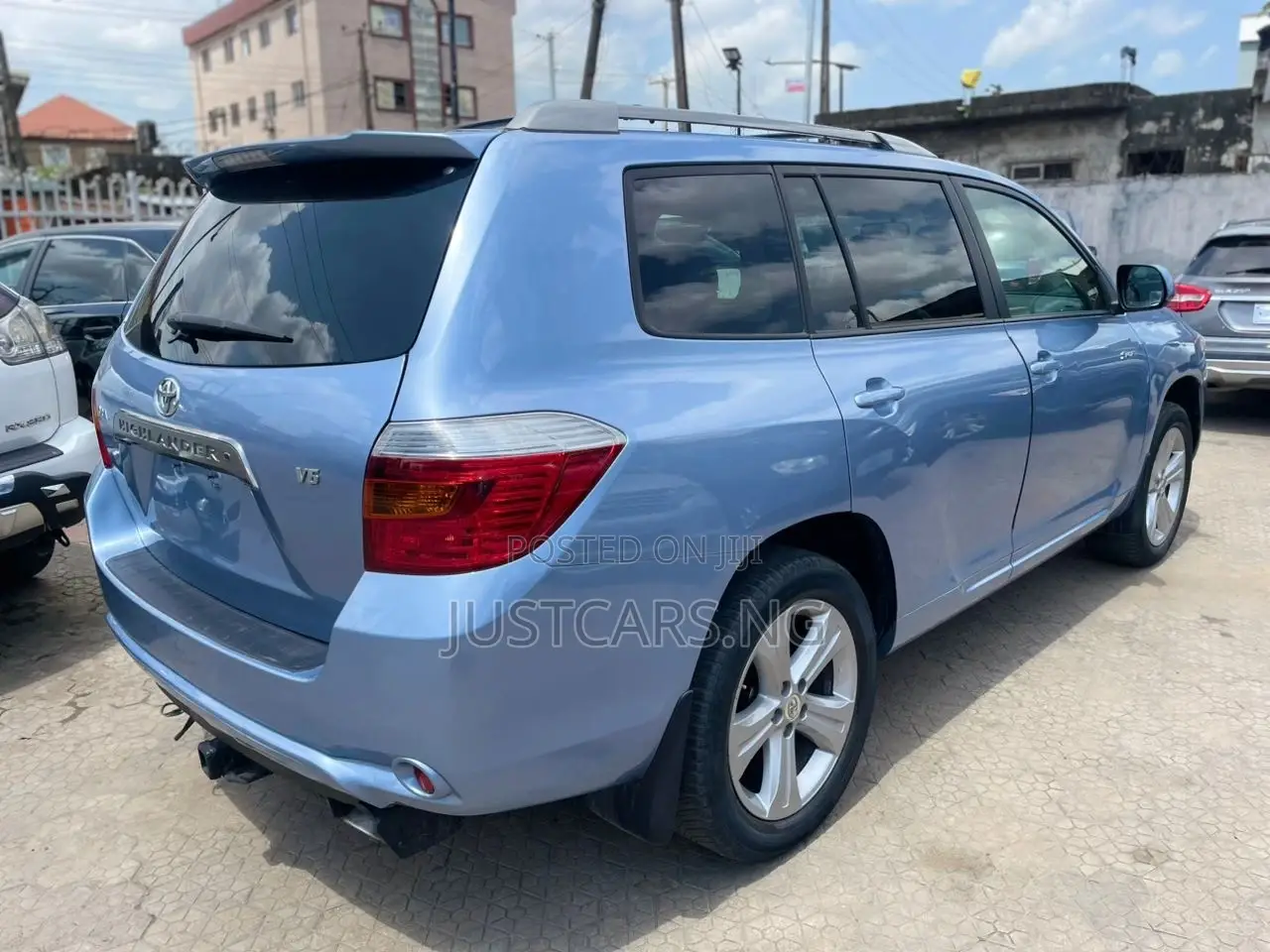 Toyota Highlander 2008 Blue