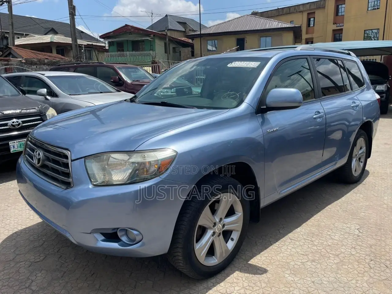 Toyota Highlander 2008 Blue