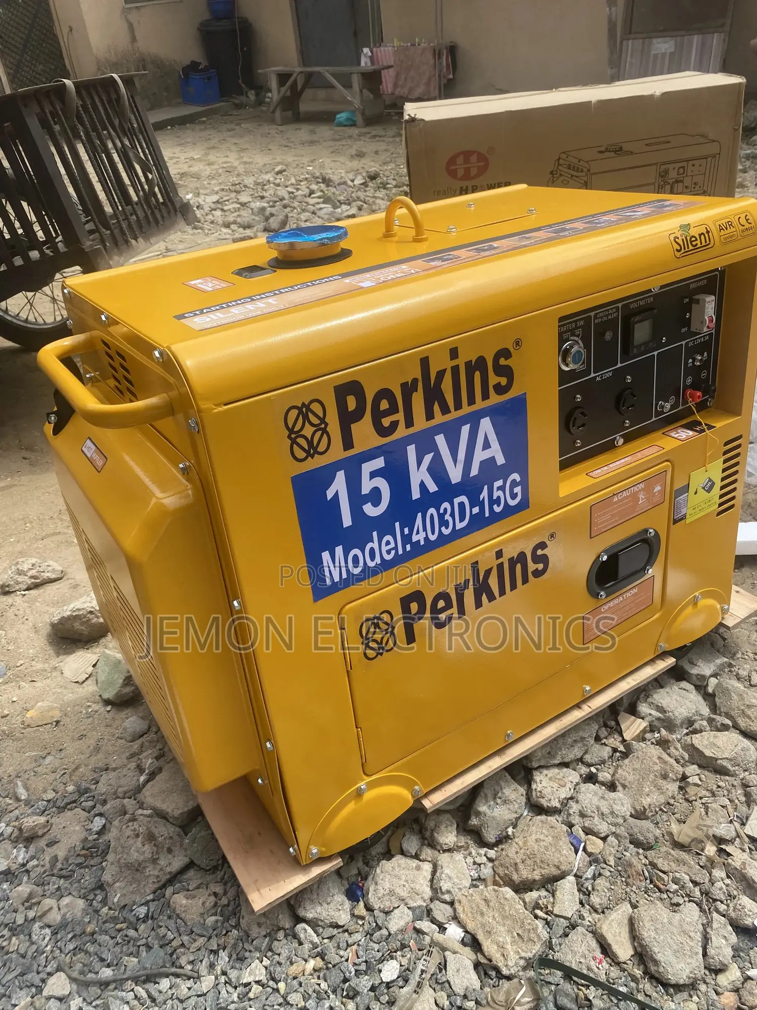 Strong Backup Power 15kva Perkins Generator