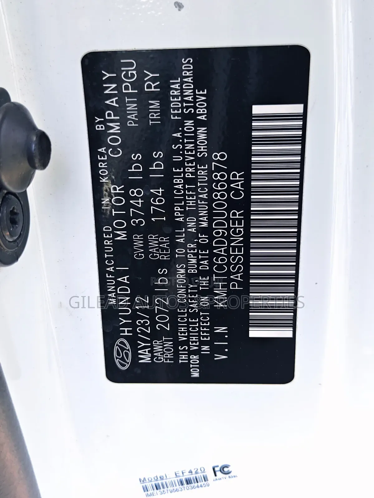 Hyundai Veloster Automatic 2012 White