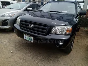Toyota Highlander V6 FWD 2004 Black